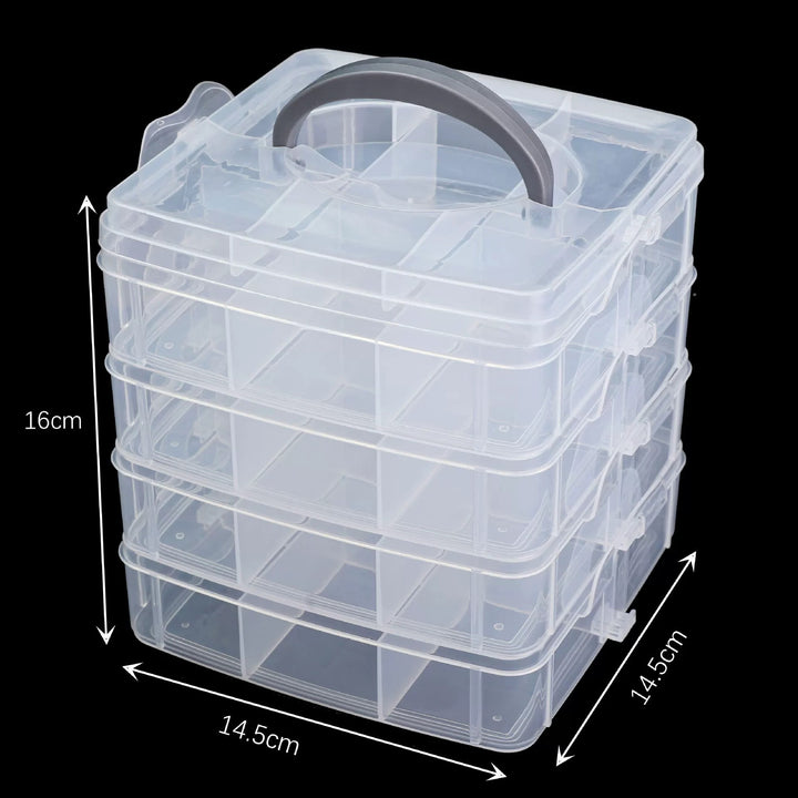 Bead Storage Organizer Box - DIY Crystal Jewelry Organizer - SoulVibeCo
