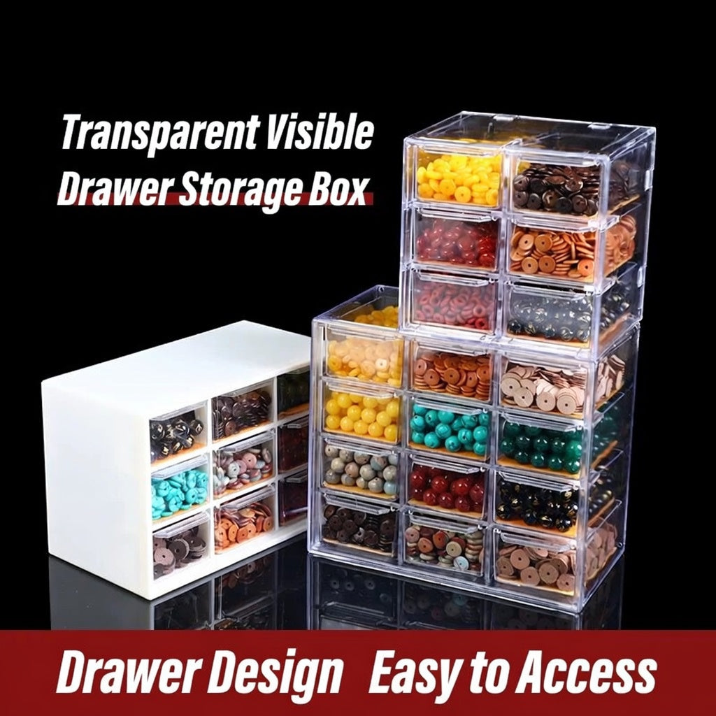 Bead Storage Organizer Box - DIY Crystal Jewelry Organizer - SoulVibeCo
