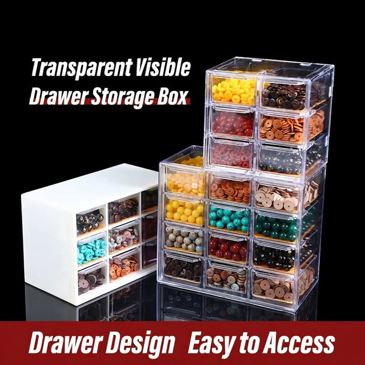 Bead Storage Organizer Box - DIY Crystal Jewelry Organizer - SoulVibeCo
