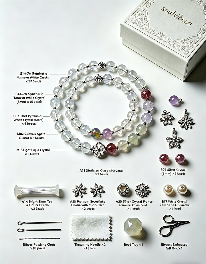 Crystal Bracelet Intermediate Kit - DIY Jewelry Making Kit - SoulVibeCo
