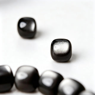 Clarity Protection Bracelet - Silver Sheen Obsidian Bracelet - SoulVibeCo