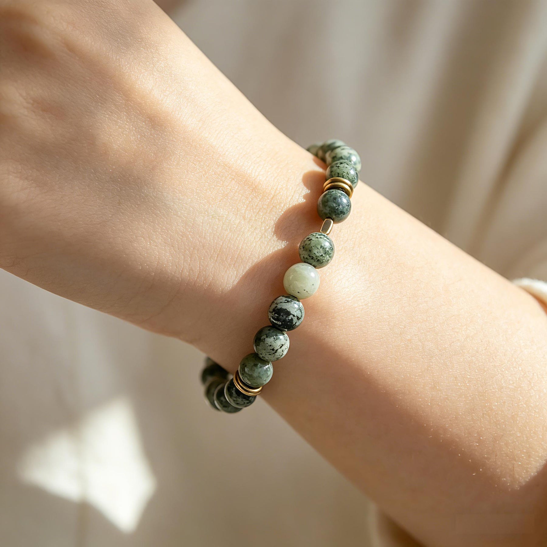 Forest Mind Bracelet - Grounding Meditation Crystal Bracelet - SoulVibeCo
