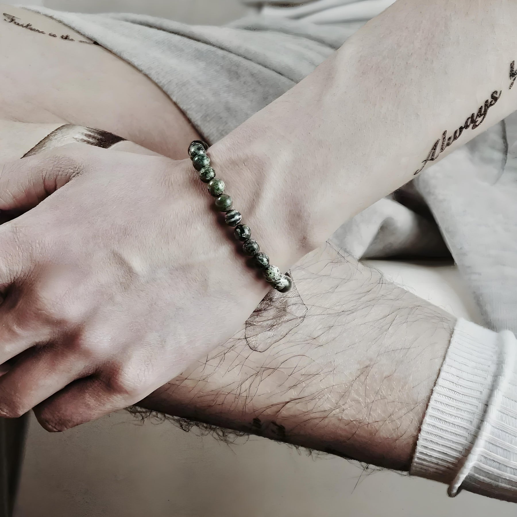 Forest Mind Bracelet - Grounding Meditation Crystal Bracelet - SoulVibeCo
