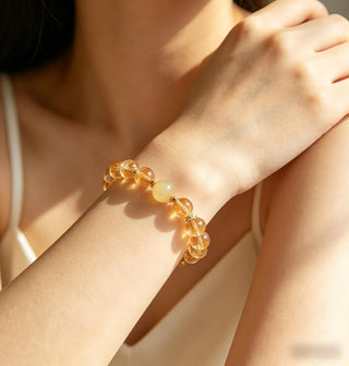 Moonlight Calm Bracelet - Handmade Crystal Bracelet - SoulVibeCo