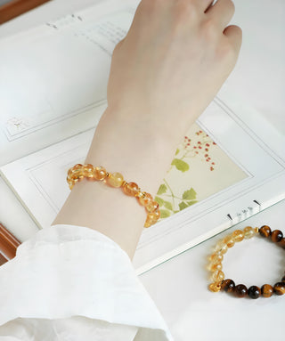 Moonlight Calm Bracelet - Handmade Crystal Bracelet - SoulVibeCo