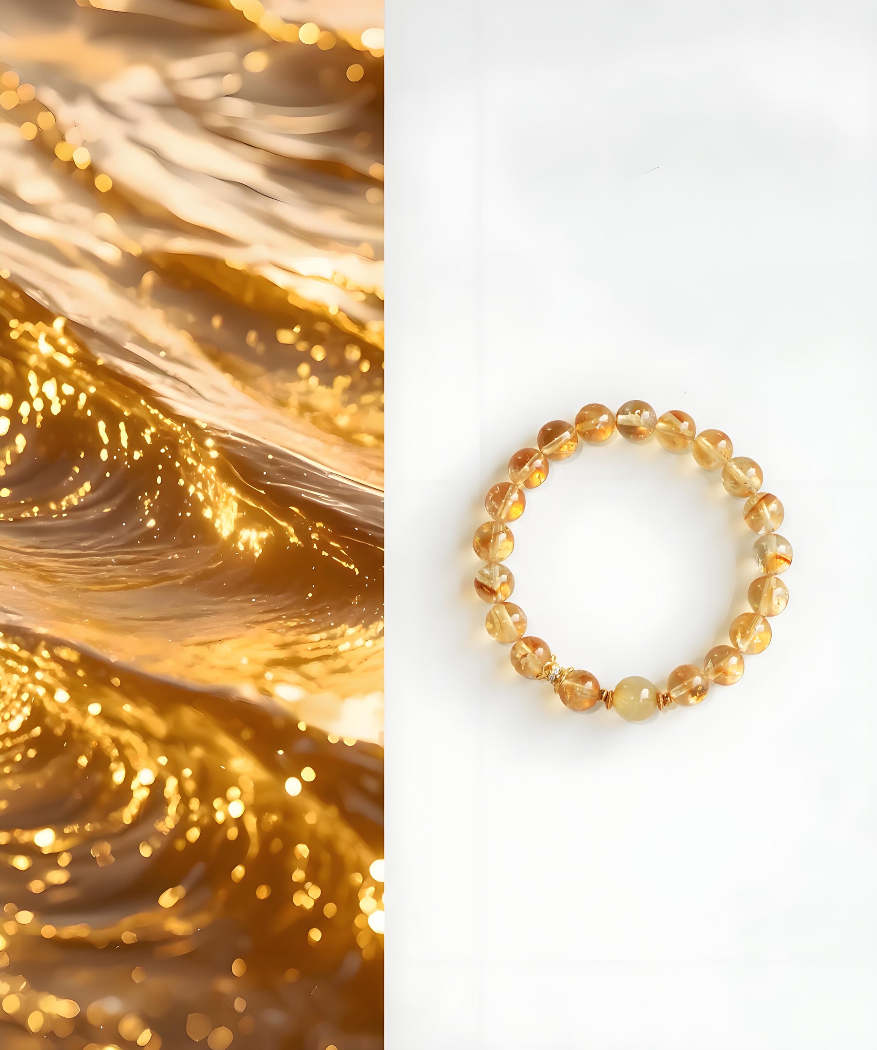 Moonlight Calm Bracelet - Handmade Crystal Bracelet - SoulVibeCo