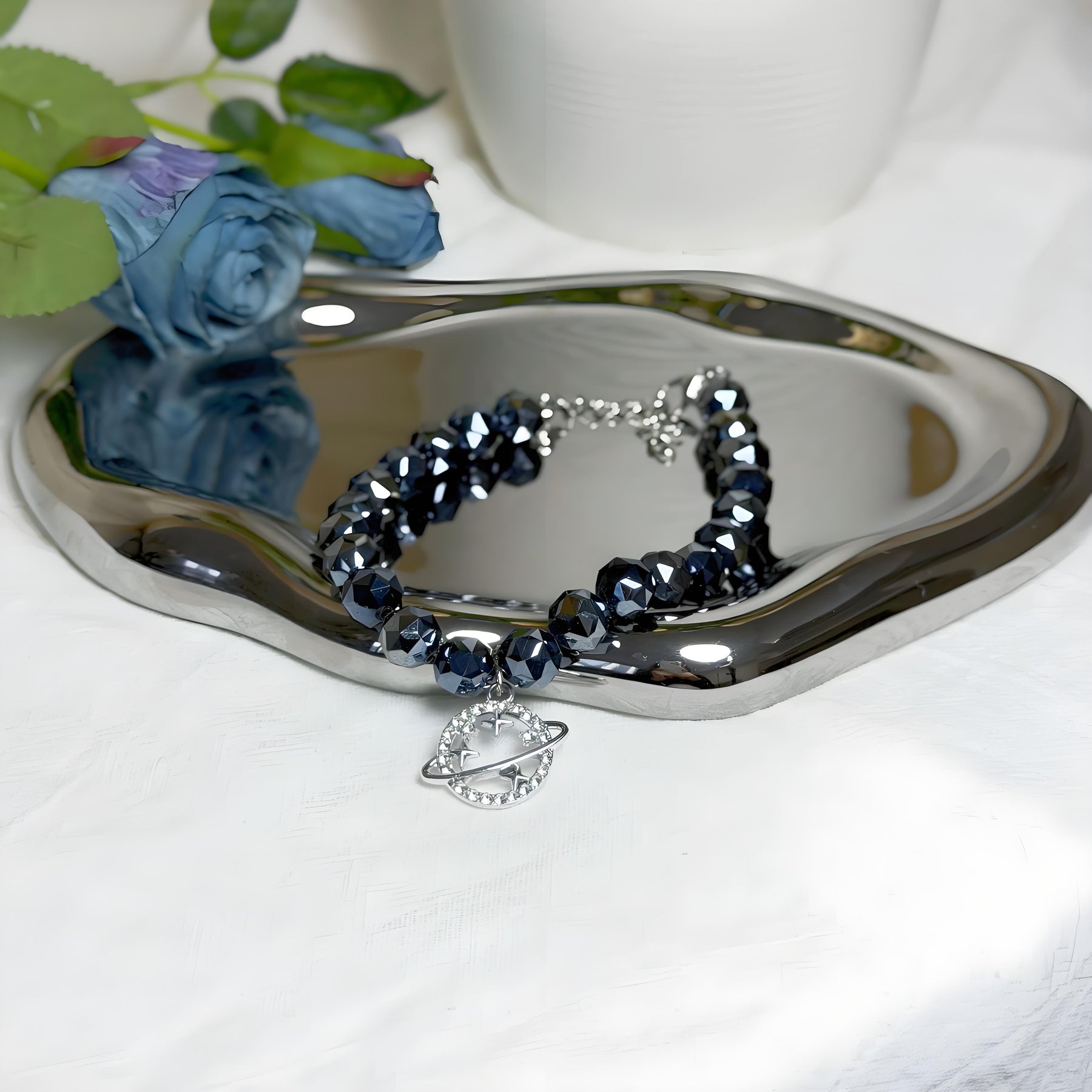 Lunar Guardian Pet Crystal Necklace - Protection Crystal for Pets - SoulVibeCo

