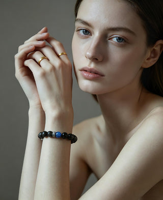 Midnight Galaxy Energy Bracelet - Protection Crystal Bracelet - SoulVibeCo