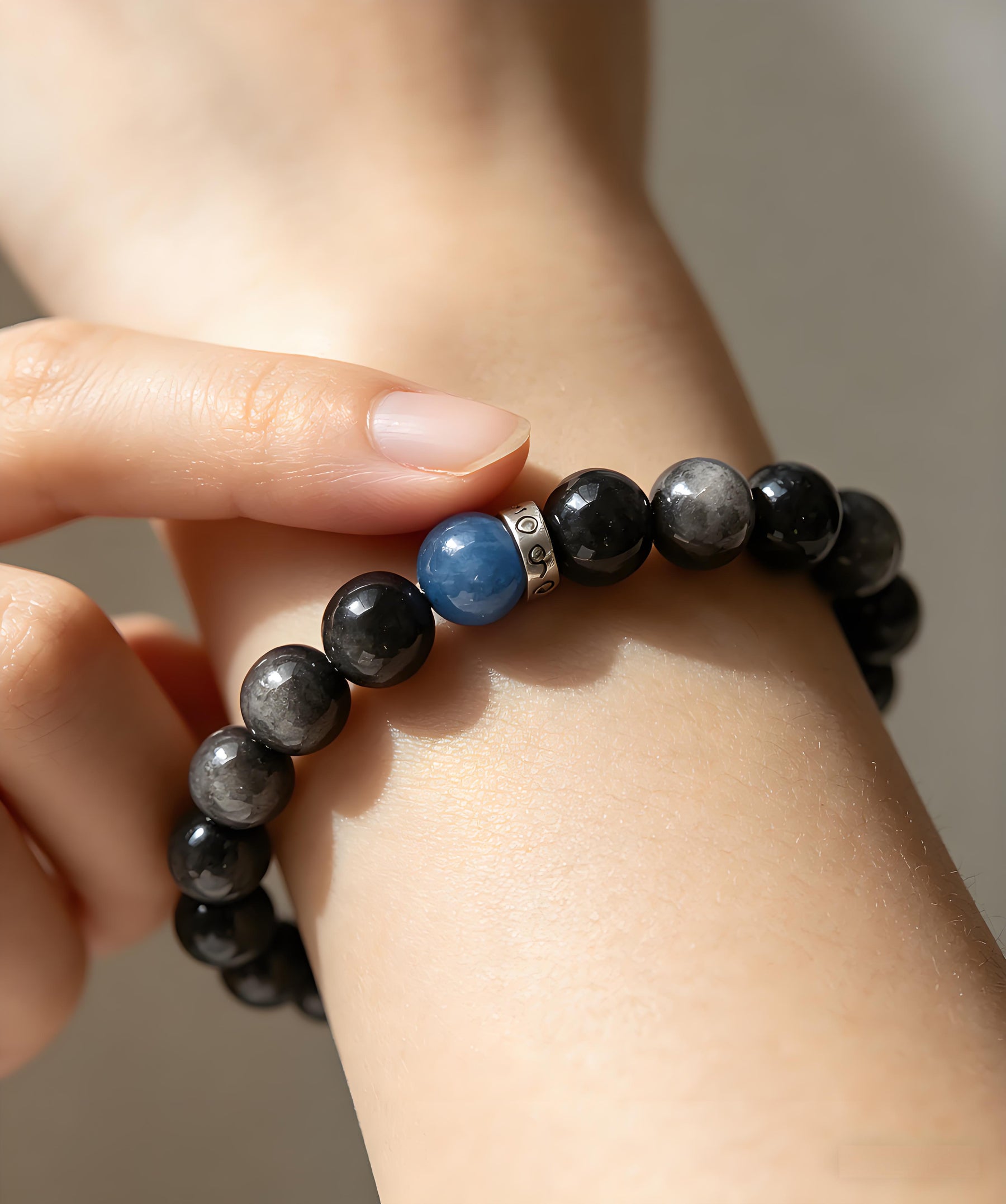 Midnight Galaxy Energy Bracelet - Protection Crystal Bracelet - SoulVibeCo
