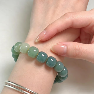 Moss Serenity Bodhi Bracelet - Natural Bodhi Root Meditation Bracelet - SoulVibeCo
