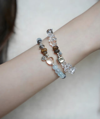Ocean Calm Bracelet - Crystal Bracelet for Clarity & Balance - SoulVibeCo
