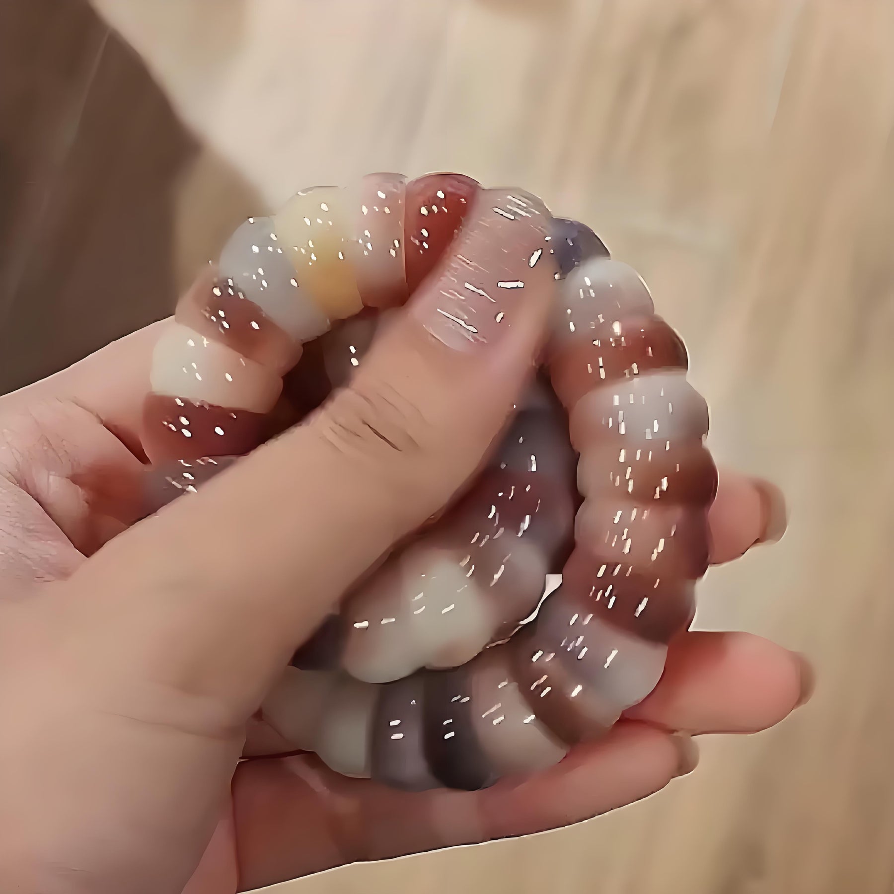 Soft Harmony Meditation Bracelet - Handmade Crystal Bracelet - SoulVibeCo
