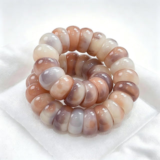 Soft Harmony Meditation Bracelet - Handmade Crystal Bracelet - SoulVibeCo

