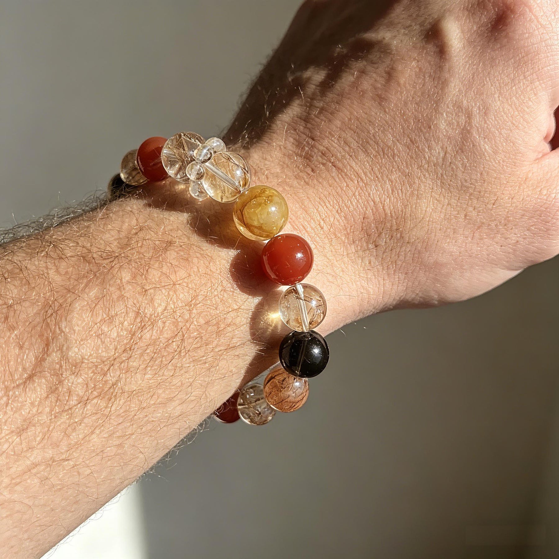 Solar Fortune Energy Bracelet - Good Luck Crystal Bracelet - SoulVibeCo
