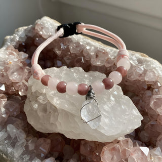 Tender Heart Pet Crystal Collar - Rose Crystal Cat & Dog Collar - SoulVibeCo
