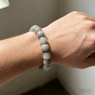 on wrist showing size and fit – Bodhi seed healing bracelet